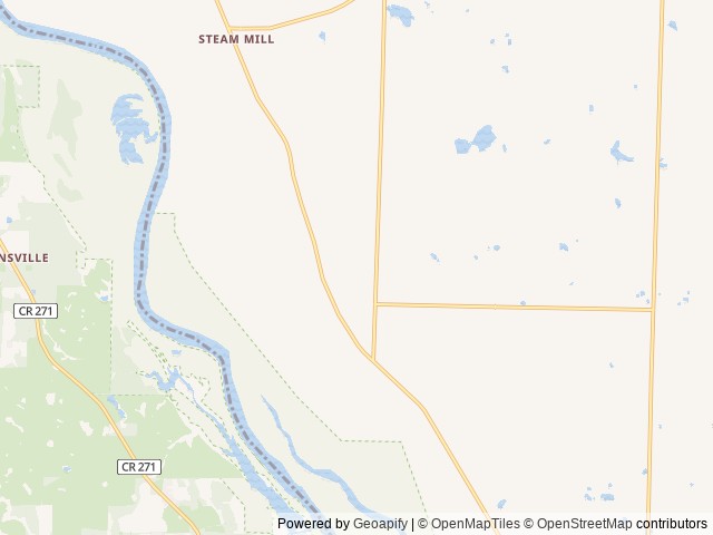 Map of Canopy Oaks Place location at Donalsonville, GA, United States