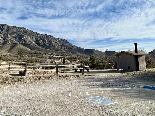 Group Site, Loop: Frijole Corral Campsite