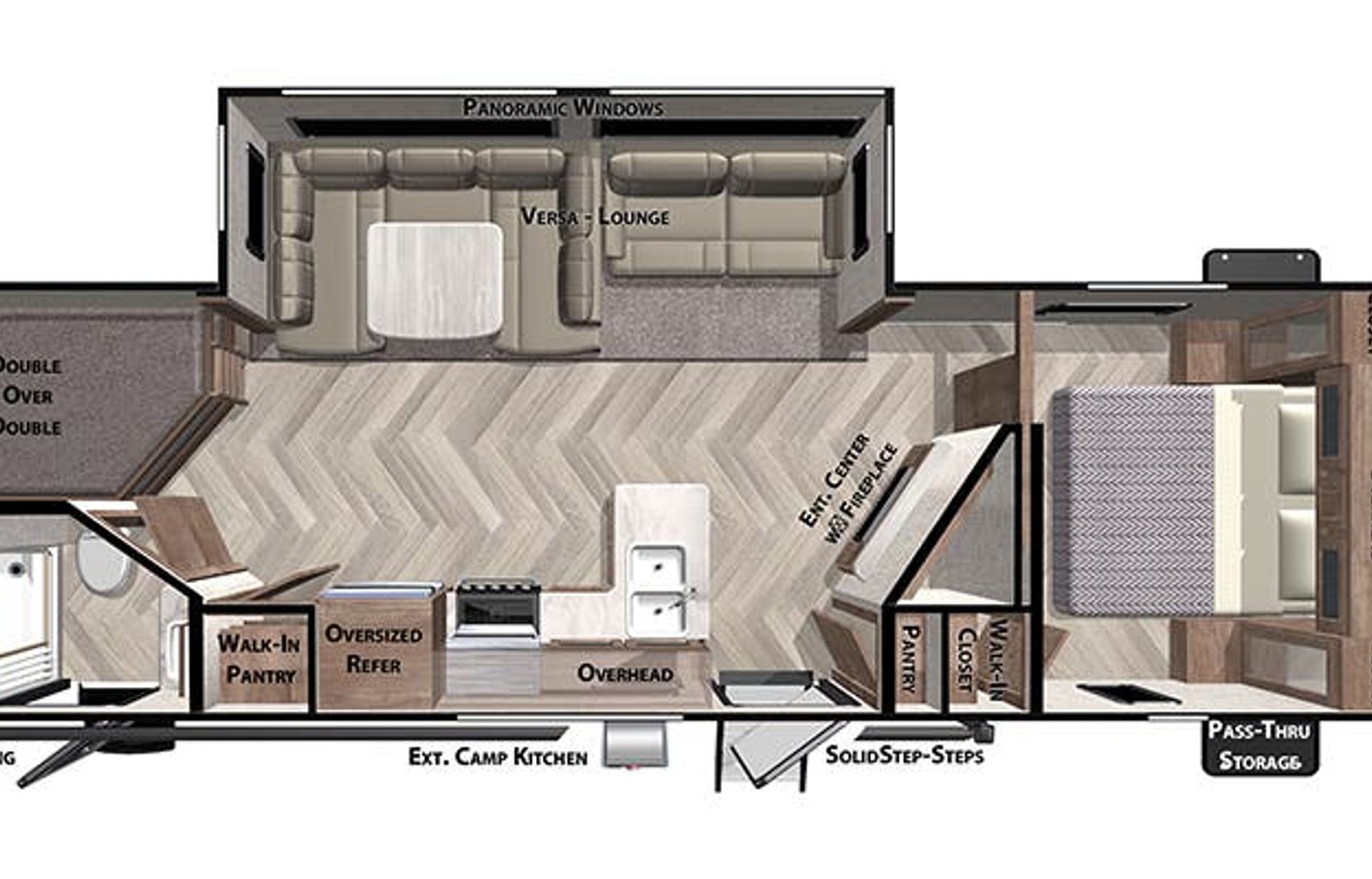 Redneck Wife’s Dream: Storage, Space and Fireplace
