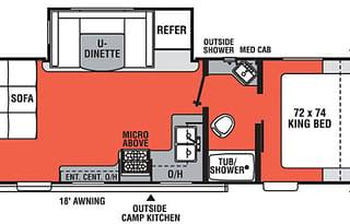 2021 Forest River RV Independence Trail 262DBS