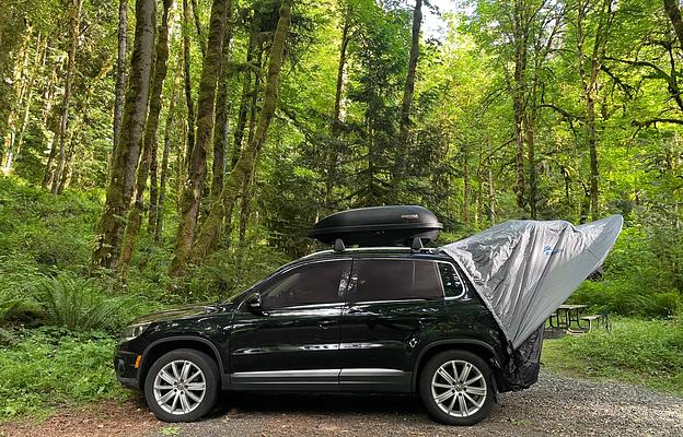 AWD Car Glamping Experience | Adventure-Ready VW