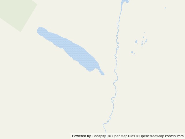 Map of Trout Lake Cabin location at Seward, AK, United States