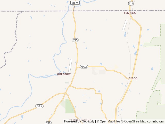 Map for Beach house on wheels! Delivery only. near Crandall, TN