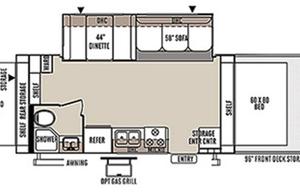 2015 Forest River RV Rockwood Roo 21SSL