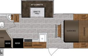 2021 Prime Time Tracer Bunk House