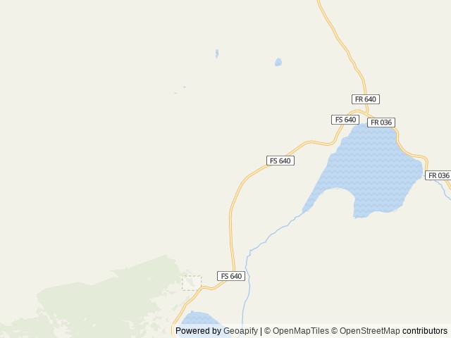 Map of Frying Pan location at Loa, UT, United States