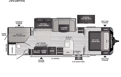 New Digs, 2024 Keystone RV Passport GT 2951BHWE