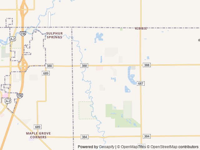 Map of South Haven Sunny Brook RV Resort location at South Haven, MI, United States