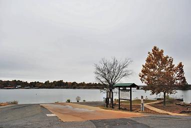 Porum Landing West Boat Ramp