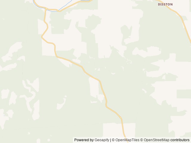 Map of Sharps Creek Recreation Site location at Springfield, OR, United States