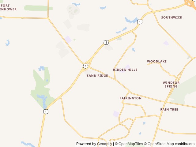 Map for Cozy Family Approved Rv Rental near Hephzibah, SC