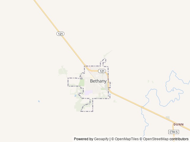 Map for Miss Trudy a 2021 Dutchman Colorado, Sleeps 6-8 near Bethany, IL