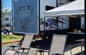 Enjoy our toyhauler!