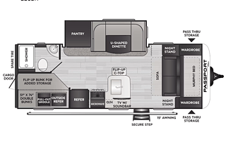 2023 Keystone RV Passport SL 221BH