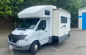 Mercedes Great MPG & easy ride diesel motorhome