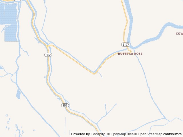 Map of Uncle Dick Davis Park, Butte La Rose, Louisiana location at Breaux Bridge, LA, United States