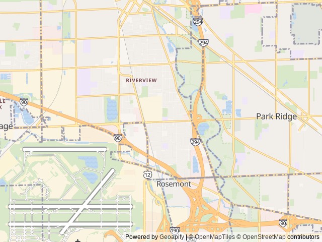Map for The Double Dutch Bus | Pack Less. Camp More. near Rosemont, IL
