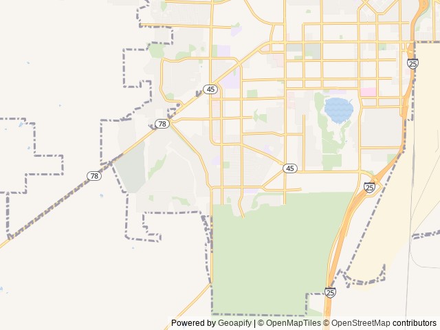 Map for LoveShack25 + starlink mini optional near Pueblo, CO