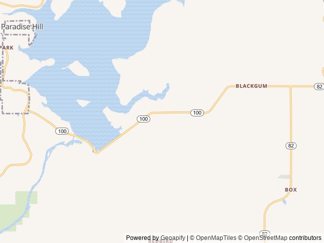 Map of The Cove at Tenkiller location at Vian, OK, United States