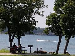 Day use area at Snake Creek Park