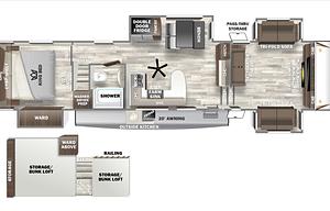 2022 Forest River RV Sabre 37FLL