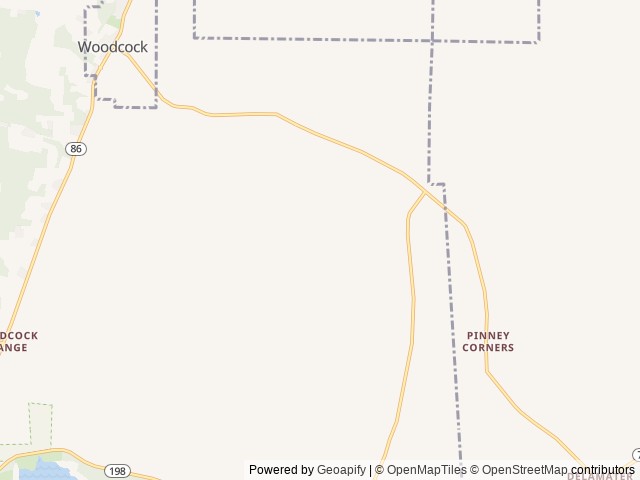Map for Across the Fire- RV Rental- Near Erie Pa. near Saegertown, PA