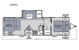 2023 Coachmen RV Apex Ultra-Lite 266BHS