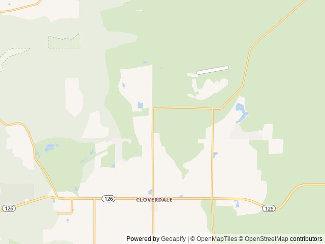 Map for Goin’ Big Triple Slide Bunk House near Sisters, OR