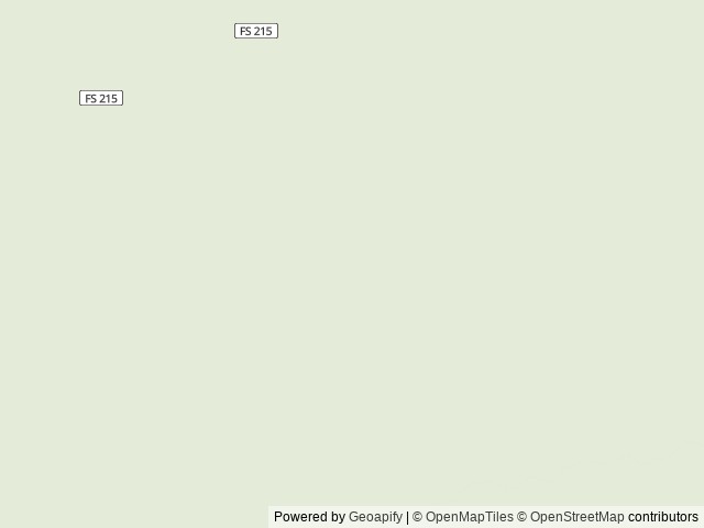 Map of Sex Peak. Lookout Rental location at Trout Creek, MT, United States