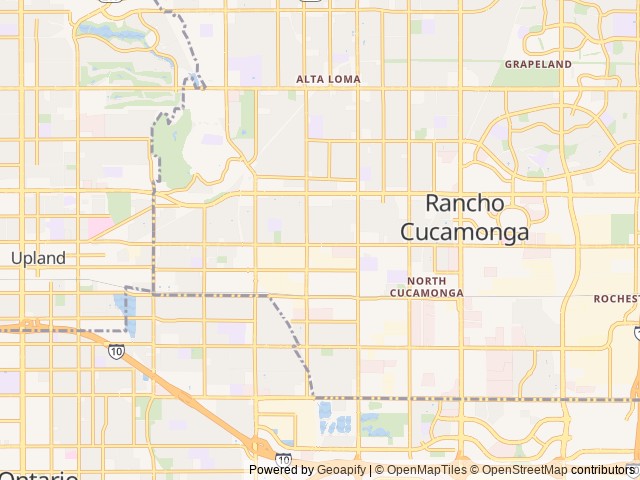 Map for 2023 Forest River RV Salem Cruise Lite 243BHXL near Rancho Cucamonga, CA