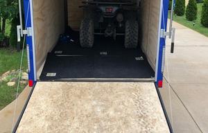 Secure Hauler: Utility Enclosed Trailer 6' x 12'