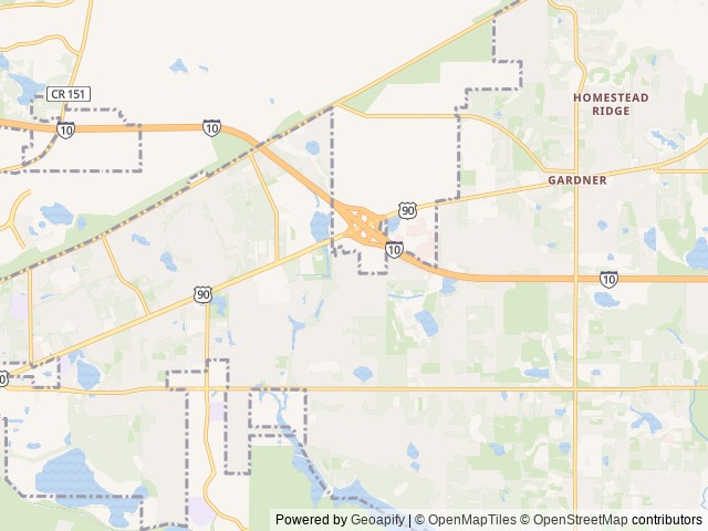 Map for 2017 Forest River RV FR3 29DS near Tallahassee, FL