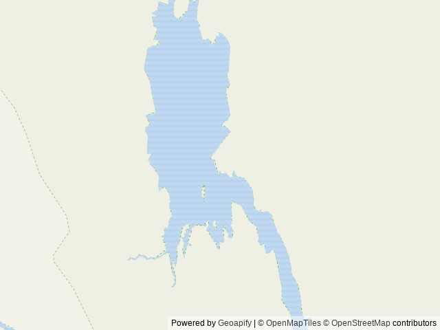 Map of Salt Chuck East Cabin location at Petersburg, AK, United States