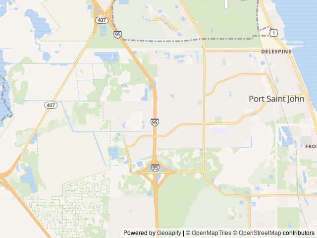 Map for 2025 Puma Luxury Bunkhouse near Cocoa, FL