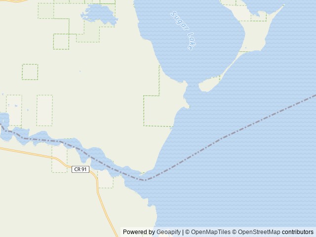 Map of Winnie Campground - USFS location at Blackduck, MN, United States