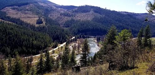 River View Above Huckleberry Campground