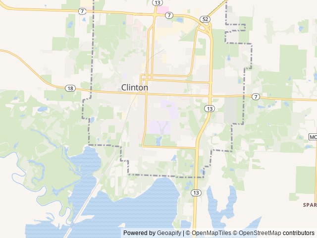 Map for 2020 Cherokee Greywolf Limited near Clinton, MO