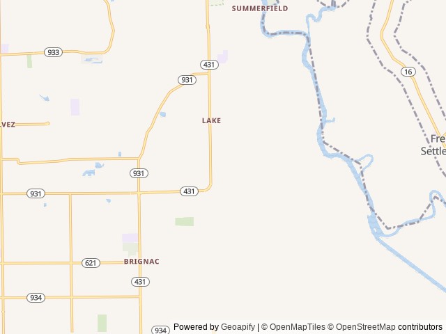 Map for Ultimate toy hauler near Prairieville, LA