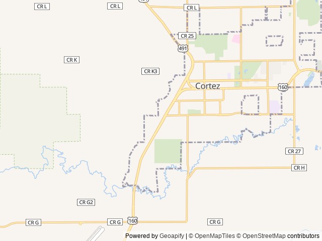 Map for 2026 Keystone RV Hideout 230BH near Durango, CO