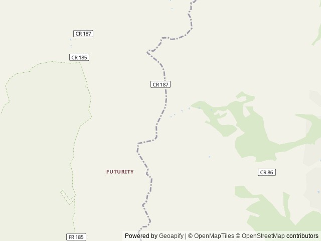 Map of Bassam Guard Station location at Salida, CO, United States