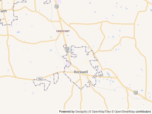 Map for WILMA - 2024 East to West Entrada Luxury RV near Rockwell, NC