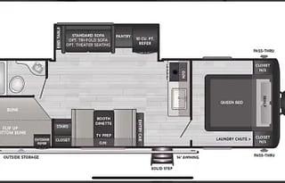 Nick name ( R- 66 ) 2024 keystone hideout 25BH