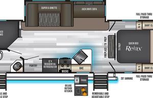 2019 Forest River RV Cherokee Alpha Wolf 26DBH-L