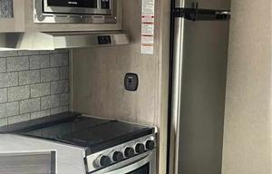 Puma bunkhouse camper with outside kitchen