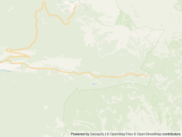 Map of Reunion Flat location at Alta, Wy Via Driggs, WY, United States