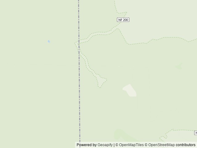 Map of Flag Point Lookout location at Mt. Hood, OR, United States