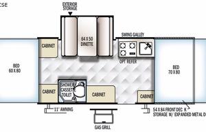 2017 Forest River RV Flagstaff SE 23SCSE RV rental photo 2