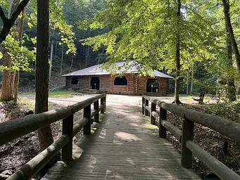 Cave Mountain Lake Group Picnic Shelter