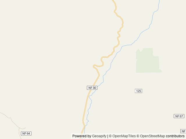 Map of Paradise Creek Campground location at Carson, WA, United States