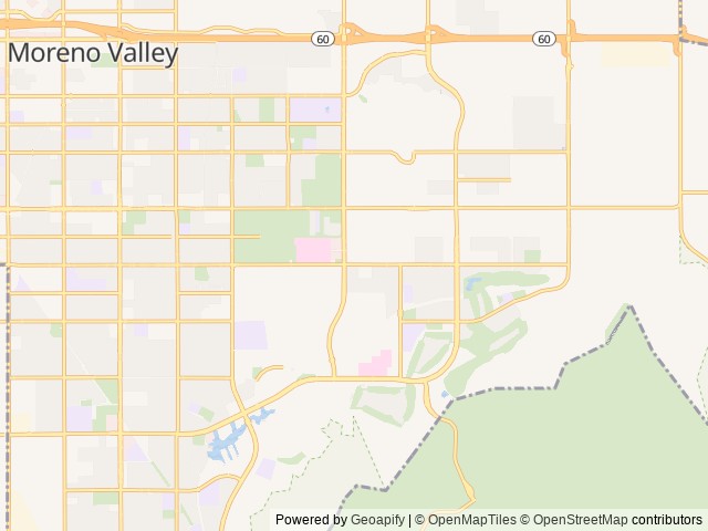 Map for 2025 Keystone RV Coleman Lantern LT Series 17B near Moreno Valley, CA